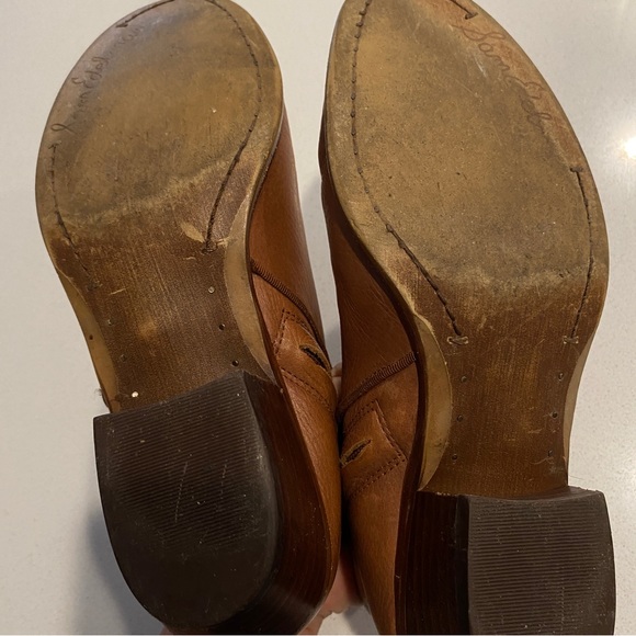 Sam Edelman Brown Leather Booties, 7 - Picture 6 of 7